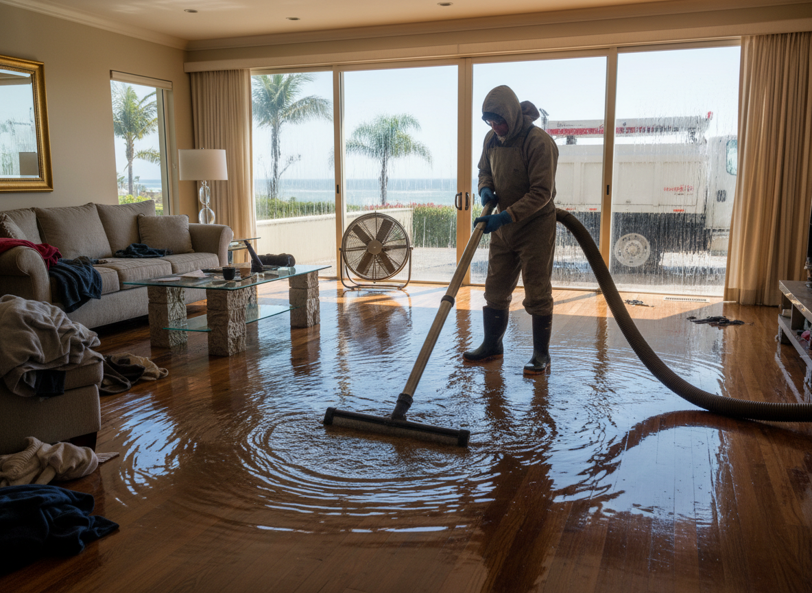 Emergency Water Removal in La Jolla, CA