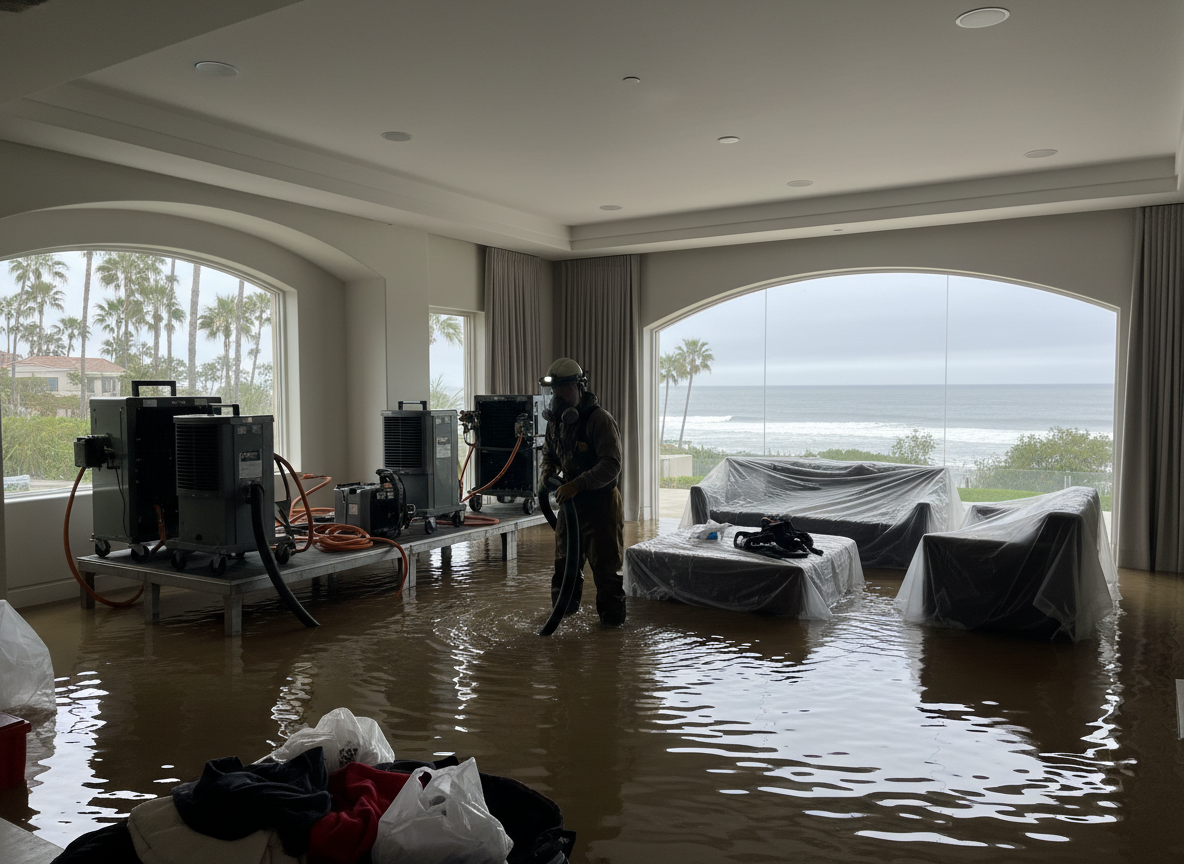 Flood Restoration Services in La Jolla, CA