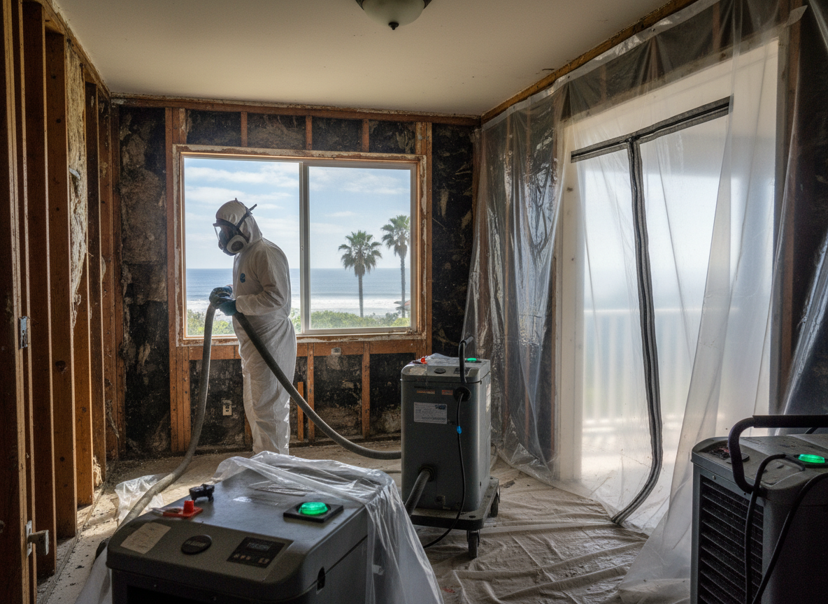 Mold Remediation After Water Damage in La Jolla, CA