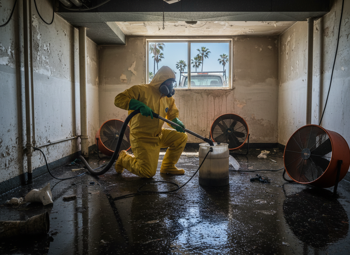 Water Damage Restoration  in Del Mar