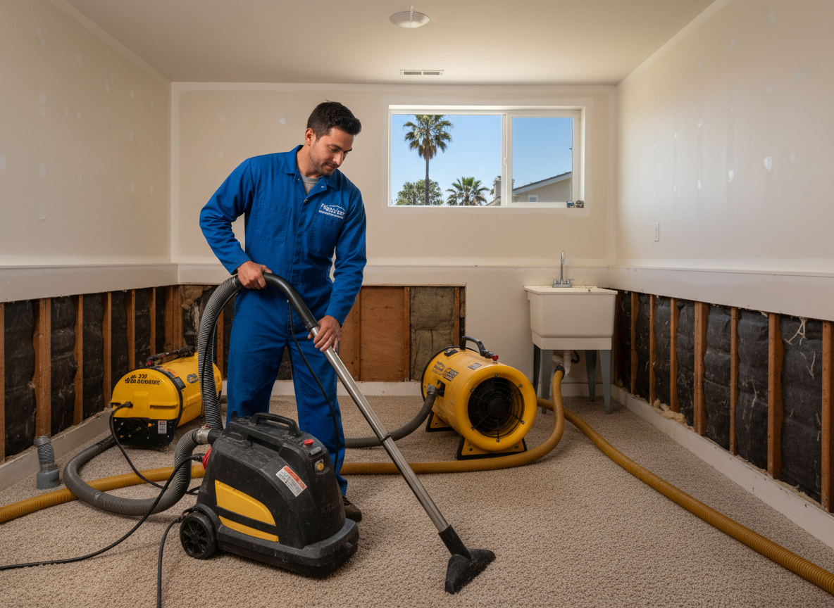 Water Damage Mitigation in La Jolla, CA